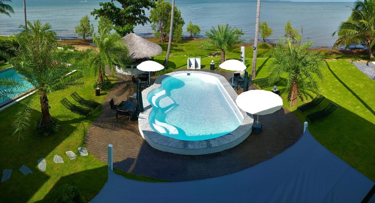 Ganze Villa Beachfront-Pool-Villa-Apartment Koh Chang Bagian luar foto