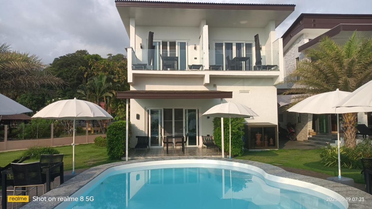 Ganze Villa Beachfront-Pool-Villa-Apartment Koh Chang Bagian luar foto