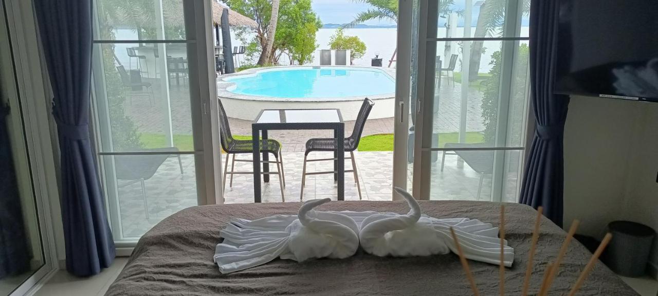 Ganze Villa Beachfront-Pool-Villa-Apartment Koh Chang Bagian luar foto